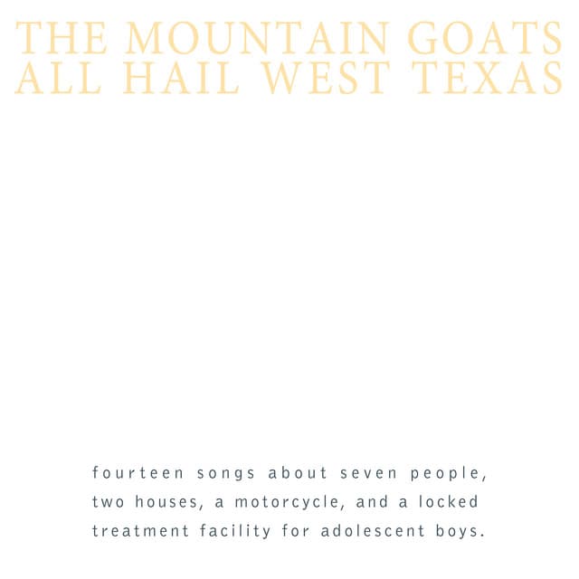 The Mountain Goats album art